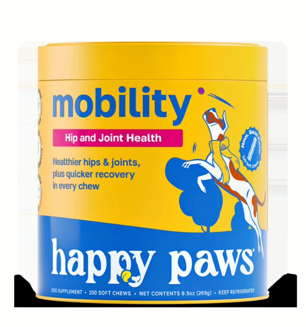 happy paws supplement dog mobility