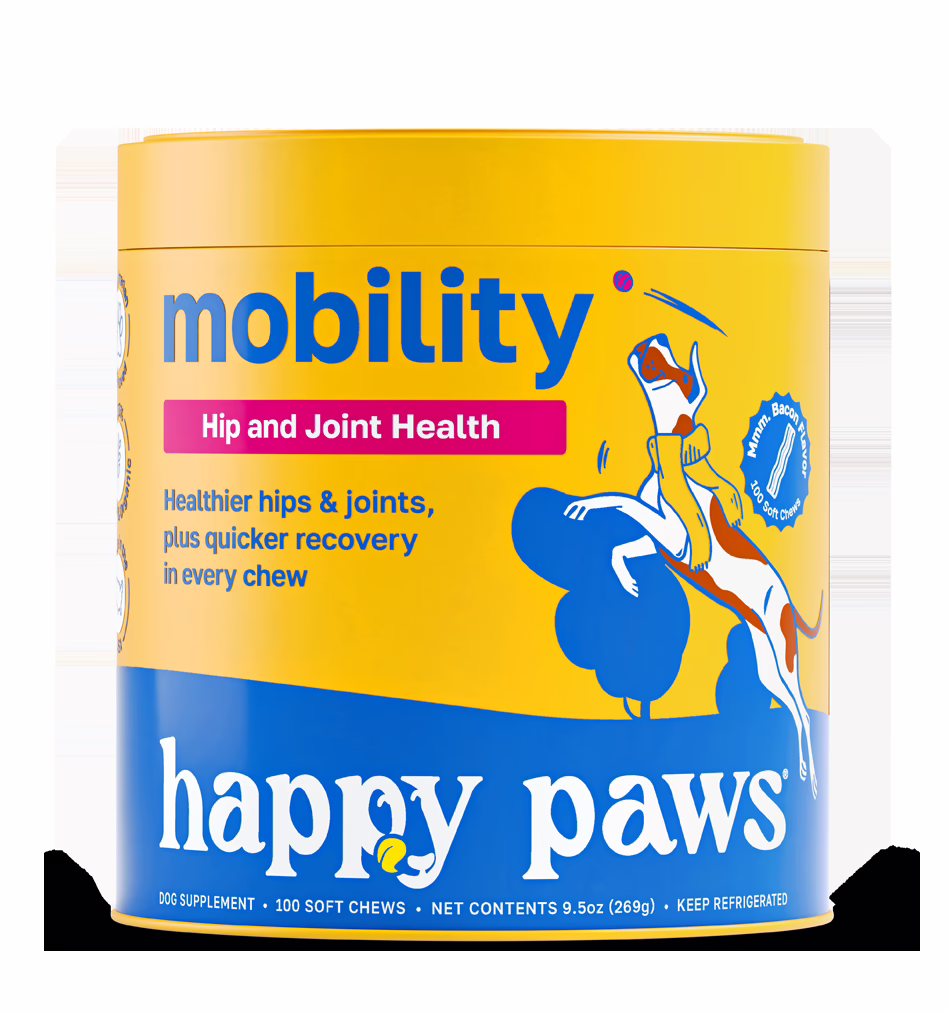 happy paws supplement dog mobility