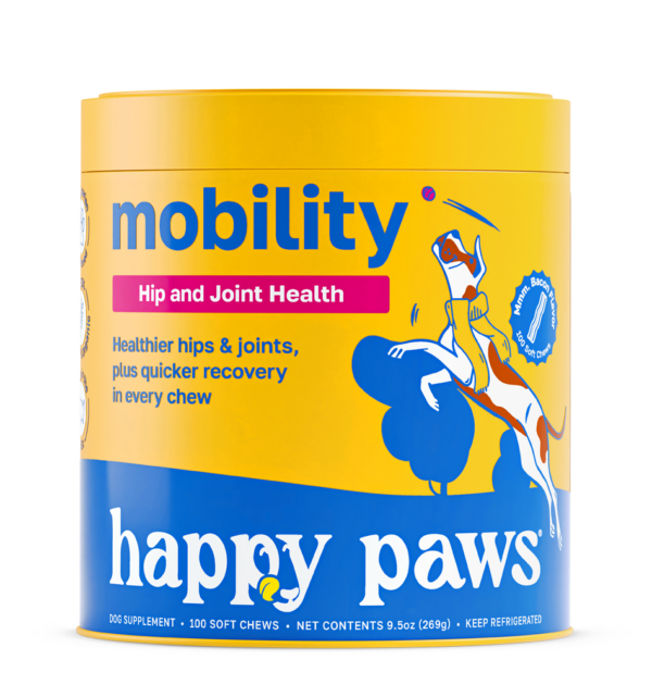 happy paws supplement dog mobility x
