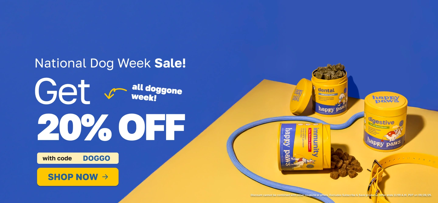 HP national dog week sale Desk Banner xpx